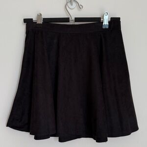 Chic Black Skater Skirt